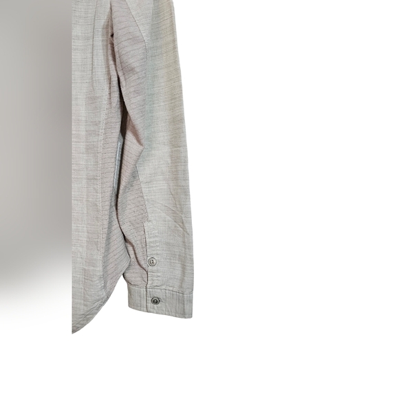 NWT Woolrich Women's outside air eco rich shirt regular fit beige size XS - Picture 5 of 10